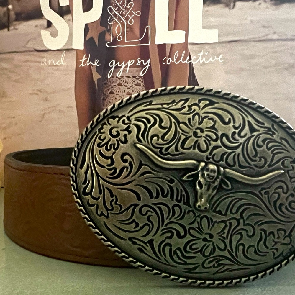 BNWOT SPELL and the Gypsy Bullhead Belt S/M